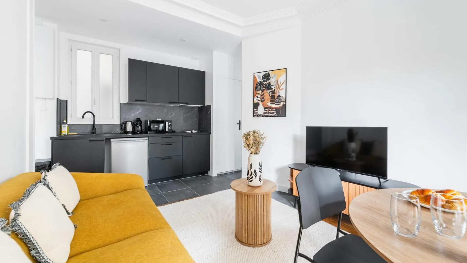 Apartment 2 Pieces Refait Neuf Centre - 19 - 4p - Flat-guest Paris